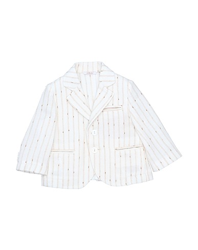 LE BEBÉ Blazer Ivory 50% Linen, 47% Cotton, 3% Polyamide