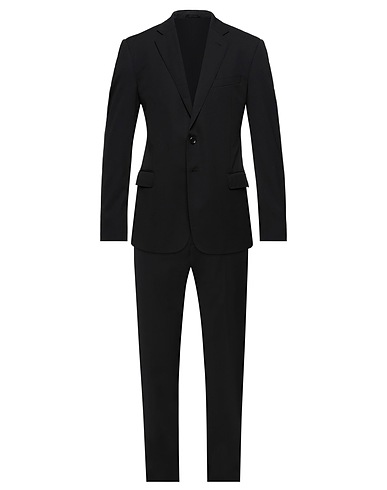 GIORGIO ARMANI Suits Black 100% Virgin Wool