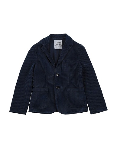PAOLO PECORA Blazer Midnight blue 100% Cotton