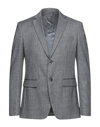 DOLCE&GABBANA Blazer Lead 98% Wool, 2% Elastane