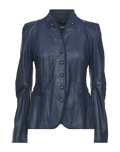 HIGH Blazer Midnight blue 100% Soft Leather