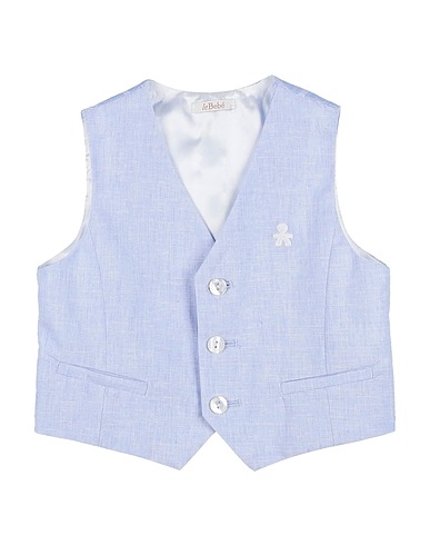 LE BEBÉ Panciotto Celeste 70% Cotone, 30% Lino