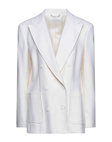 ALBERTA FERRETTI Blazer Ivory 70% Virgin Wool, 25% Polyamide, 5% Cashmere