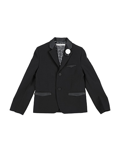 DANIELE ALESSANDRINI Blazer Black 89% Polyester, 11% Elastane