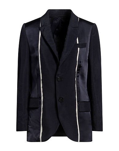 NEIL BARRETT Giacca Blu notte 100% Poliammide, Viscosa, Cupro