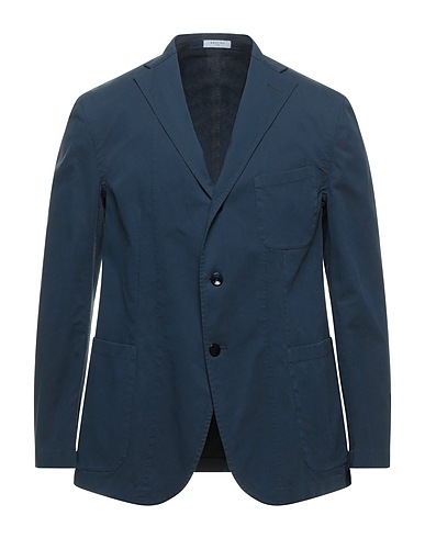 BOGLIOLI Blazer Midnight blue 98% Cotton, 2% Elastane