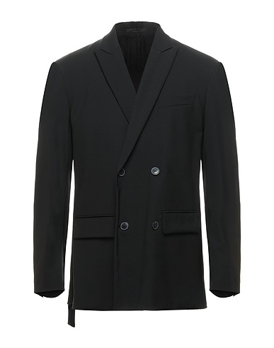 VALENTINO GARAVANI Blazer Black 53% Polyester, 43% Virgin Wool, 4% Elastane
