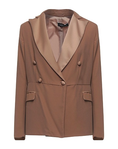 VANESSA SCOTT Blazer Khaki 100% Polyester