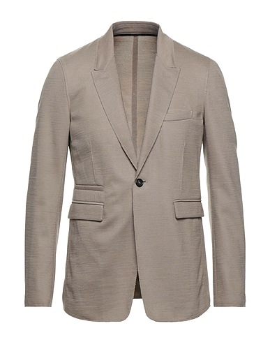 PAOLO PECORA Blazer Beige 67% Polyamide, 33% Virgin Wool