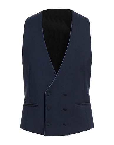 MAESTRAMI Tailored Vests L'ATELIER BLU NOTTE 39% Viscose, 39% Polyester, 20% Virgin Wool, 2% Elastane