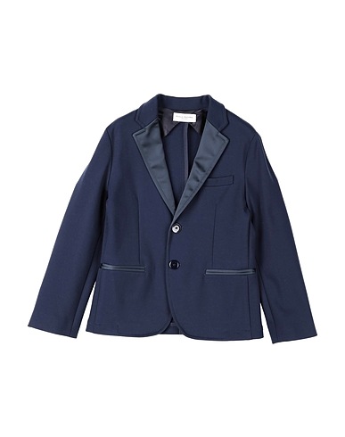 PAOLO PECORA Blazer Midnight blue 70% Viscose, 25% Polyamide, 5% Elastane