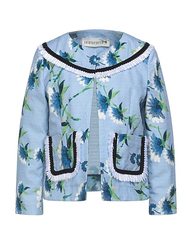 SHIRTAPORTER Giacca Celeste 100% Poliestere