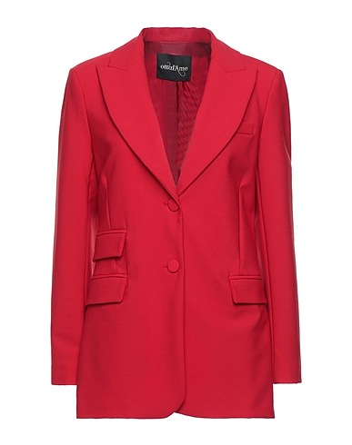 OTTOD'AME Blazer Red 53% Polyester, 43% Virgin Wool, 4% Elastane