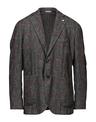 L.B.M. 1911 Blazer Black 42% Cotton, 36% Wool, 17% Polyamide, 5% Acrylic