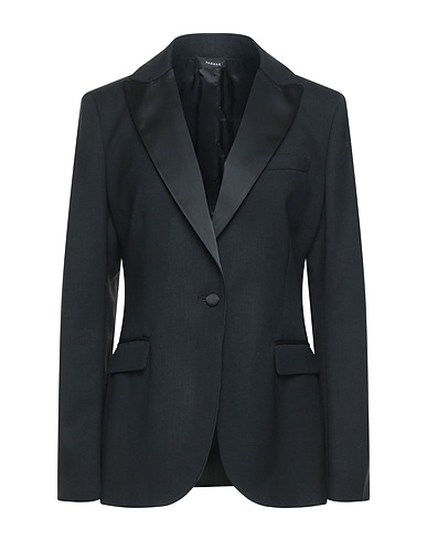 P.A.R.O.S.H. Blazer Black 97% Virgin Wool, 3% Elastane, Acetate, Polyamide