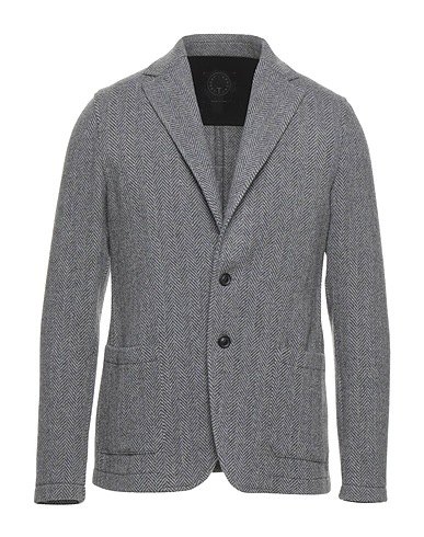 T-JACKET by TONELLO Blazer Grey 80% Virgin Wool, 20% Polyamide