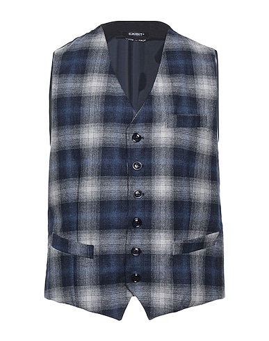 EXIBIT Anzugweste Nachtblau 70% Wolle, 25% Polyamid, 5% Andere Fasern