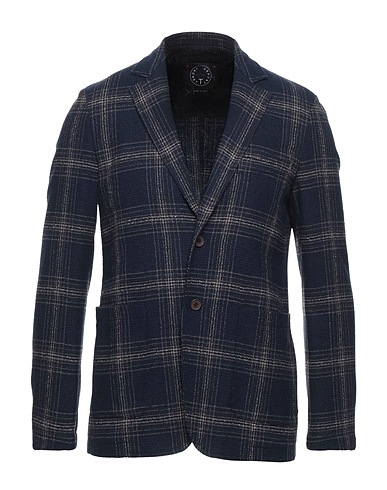 T-JACKET by TONELLO Blazer Blu notte 40% Lana, 22% Cotone, 22% Poliammide, 16% Poliestere
