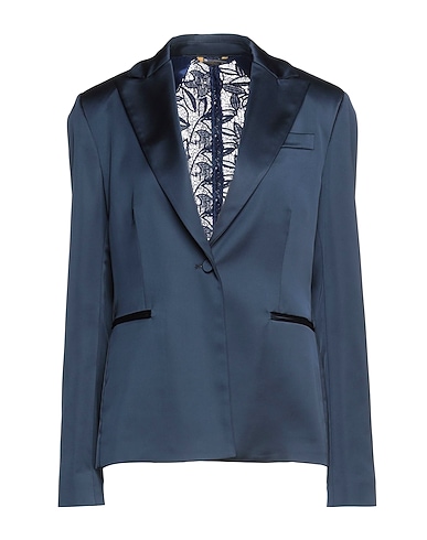 MANUEL RITZ Blazer Midnight blue 96% Polyester, 4% Elastane