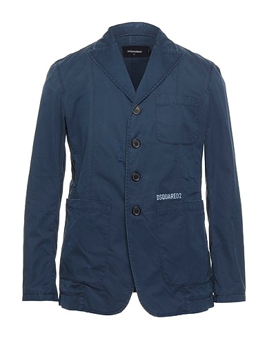 DSQUARED2 Veste Bleu nuit 100% Coton