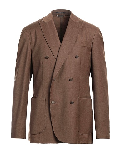 JEORDIE'S Blazer Brown 99% Virgin Wool, 1% Elastane