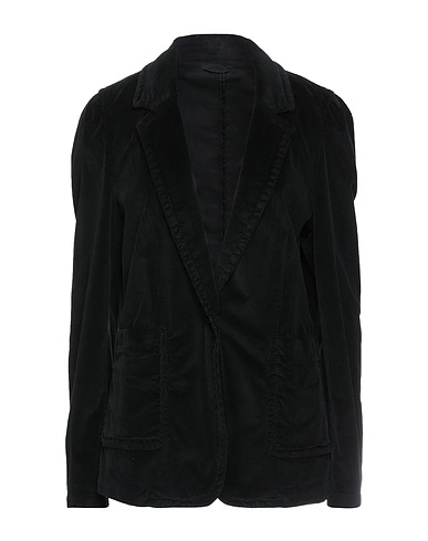 19.70 NINETEEN SEVENTY Jackett Schwarz 78% Baumwolle, 20% Modal, 2% Elastan