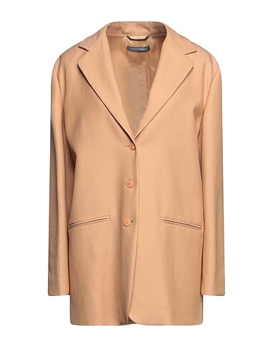 ALBERTA FERRETTI Blazer Sand 85% Viscose, 15% Linen