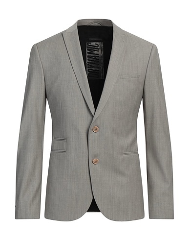DRYKORN Blazer Light grey 53% Polyester, 43% Wool, 4% Elastane