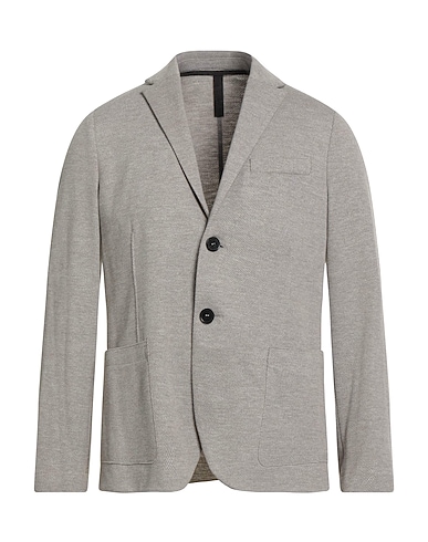 HARRIS WHARF LONDON Blazer Grey 62% Wool, 38% Cotton