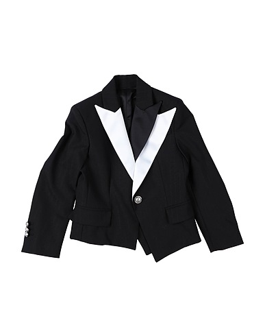 BALMAIN Blazer Black 53% Polyester, 42% Virgin Wool, 4% Elastane, 1% Polyamide
