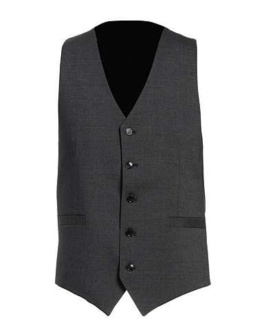 TIGER OF SWEDEN Gilet de costume Gris anthracite 98% Laine, 2% Élasthanne