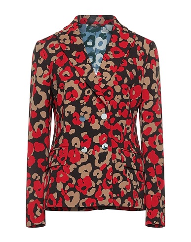 FAY Jackett Dunkelbraun 92% Polyester, 8% Elastan