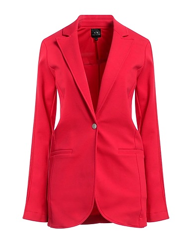 ARMANI EXCHANGE Blazer Red 80% Cotton, 15% Polyamide, 5% Elastane