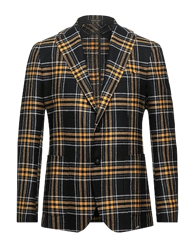 TAGLIATORE Blazer Yellow 100% Virgin Wool