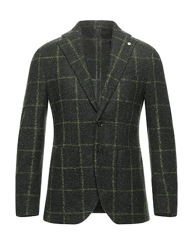 L.B.M. 1911 Blazer Dark green 54% Acrylic, 24% Virgin Wool, 22% Polyester