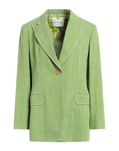 ETRO Blazer Light green 86% Viscose, 14% Polyester