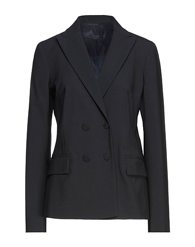 FAY Blazer Black 52% Polyester, 43% Virgin Wool, 5% Eco Polyester