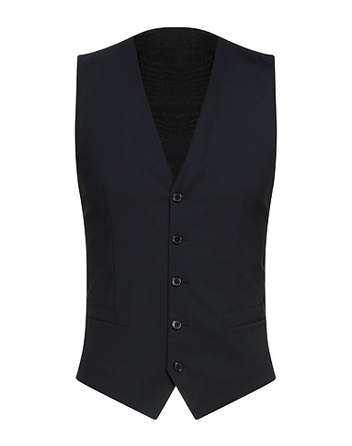 DOLCE&GABBANA Panciotto Nero 97% Lana Vergine, 3% Elastan