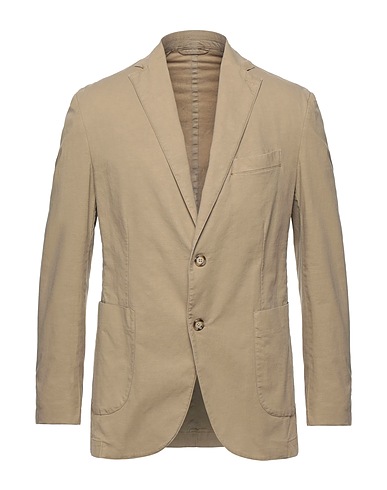 BROOKSFIELD Blazer Beige 87% Cotton, 11% Linen, 2% Elastane