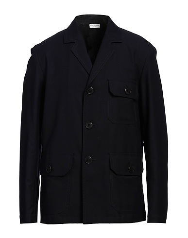 DRIES VAN NOTEN Blazer Midnight blue 60% Cotton, 40% Wool