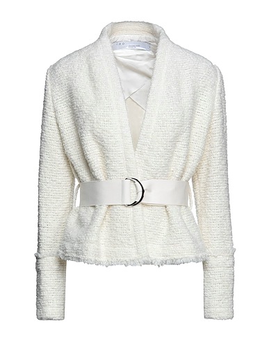 IRO Giacca Avorio 48% Lana, 30% Acrilico, 16% Fibre tecniche, 5% Cotone, 1% Altre Fibre
