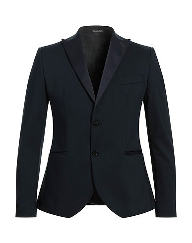 TAKESHY KUROSAWA テーラードジャケット ミッドナイトブルー コットン 60% / ポリエステル 37% / ポリウレタン 3%