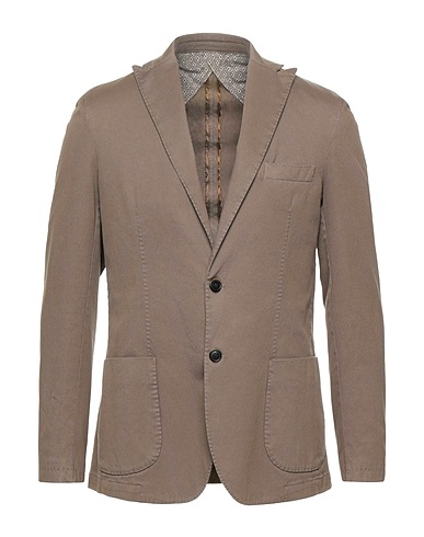 AGO.RA.LO. Blazer Khaki 97% Cotton, 3% Elastane