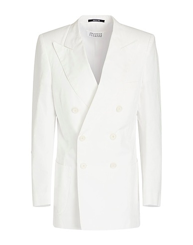 MAISON MARGIELA Blazer White 100% Cotton