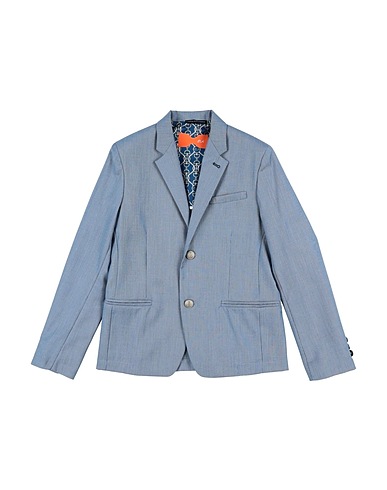 DANIELE ALESSANDRINI Blazer Azure 85% Polyester, 15% Viscose