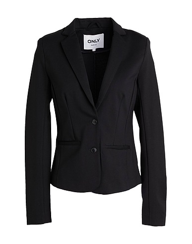 ONLY Blazer Black 63% EcoVero™ viscose, 32% Nylon, 5% Elastane