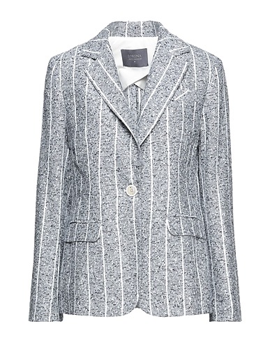 LORENA ANTONIAZZI Blazer Midnight blue 74% Linen, 26% Polyamide