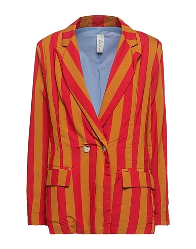SOUVENIR Blazer Red 65% Cotton, 30% Polyester, 5% Other Fibres