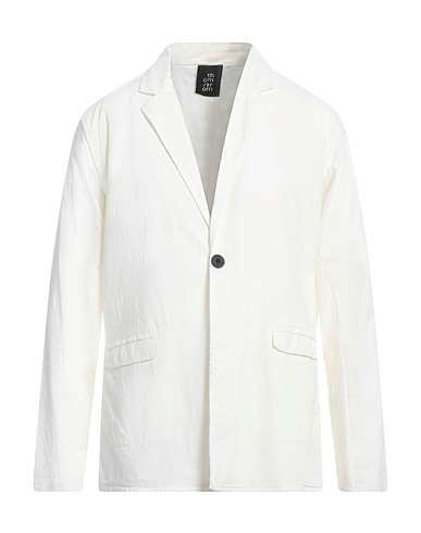THOM KROM Blazer Ivory 36% Linen, 34% Viscose, 25% Polyamide, 5% Elastane, Cotton