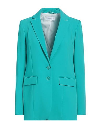 PATRIZIA PEPE Blazer Emerald green 97% Polyester, 3% Elastane